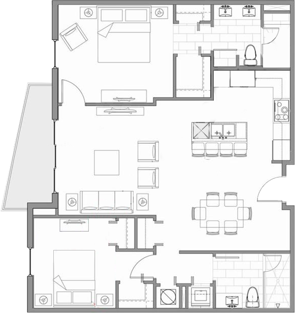 Midtown-Doral-Building-4-Unit-509-floorplan1